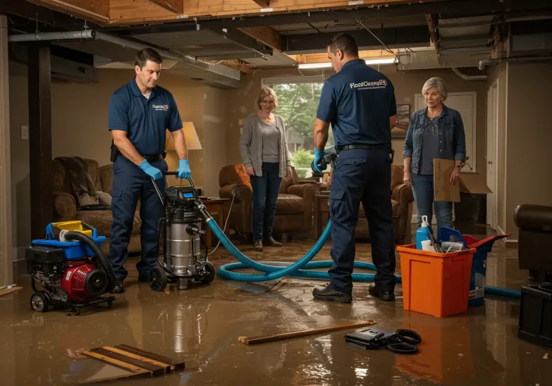 Basement Water Extraction and Removal Techniques process in Creola, AL